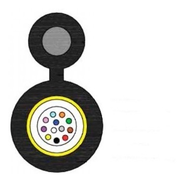 Fibra Optica Con Tensor Acero Cablena 12p Corning 2km Fig 8 - Imagen 2