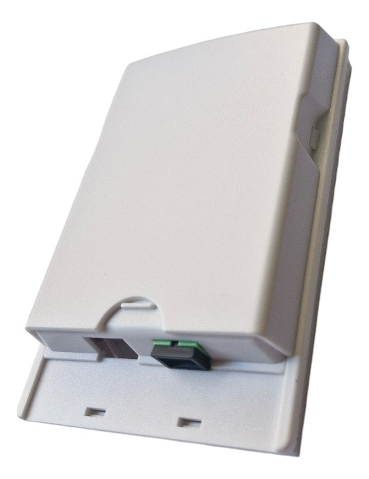 Roseta Fibra Óptica Ftth Acople Sc/apc Tapa Cobertora X10 - Imagen 3