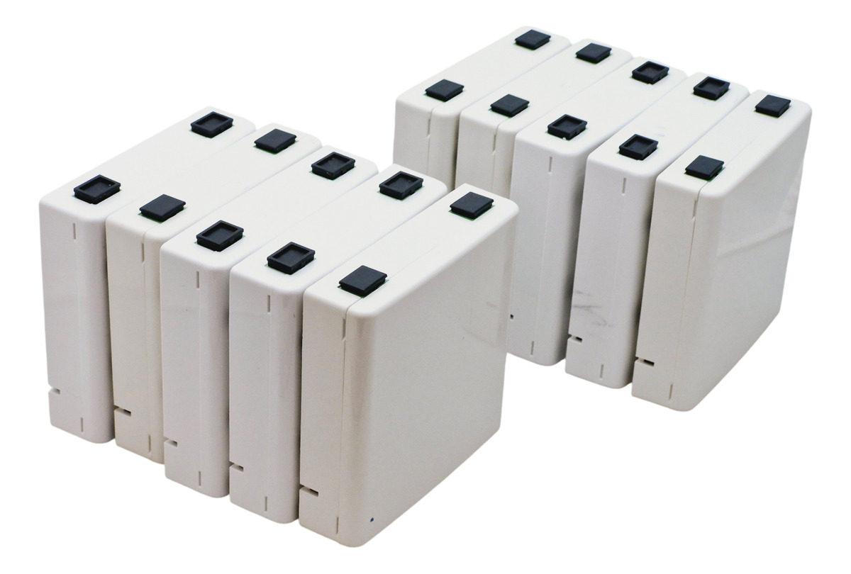Roseta Fibra Optica Ftth Completa Acoplador Sc/apc X10 Unid - Imagen 3
