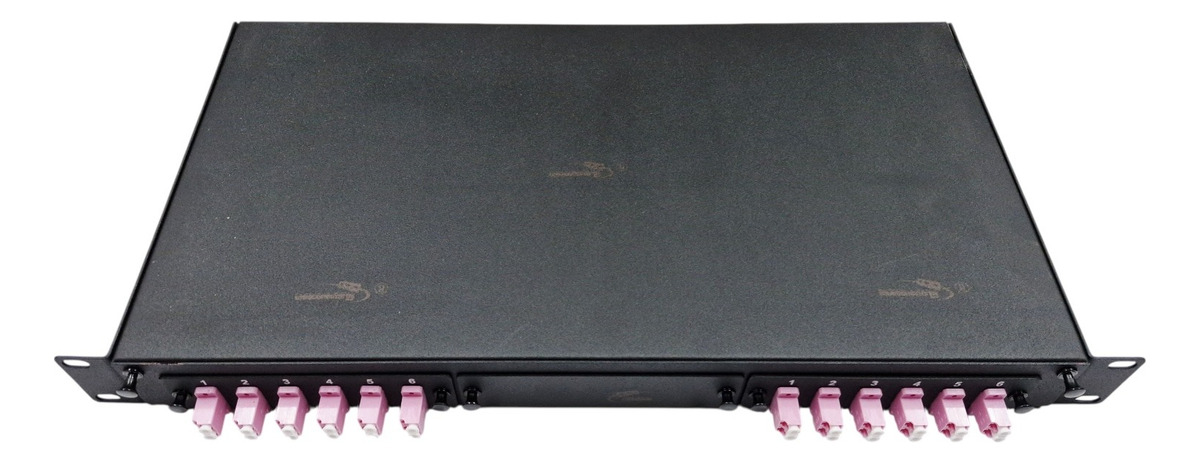 Odf Pachera Multimodo Acoplador Pigtail Lc Om4 X24 Duplex - Imagen 3
