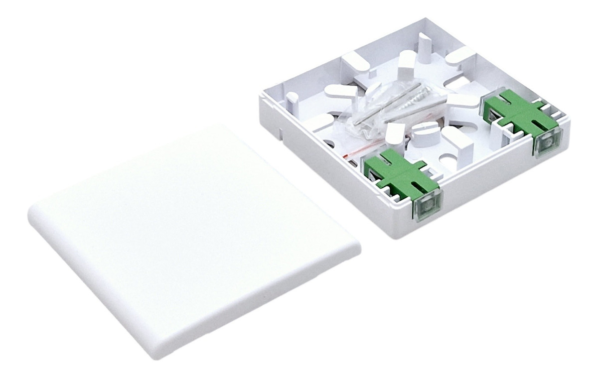 Roseta Fibra Optica Ftth Completa Acoplador Sc/apc X10 Unid - Imagen 7