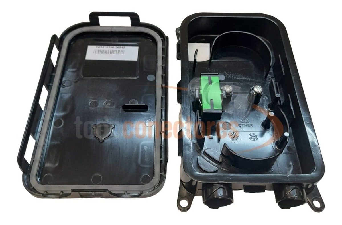 Roseta Nap Fibra Optica Exterior 2 In Acoplador Sc Ip68 Uv - Imagen 2