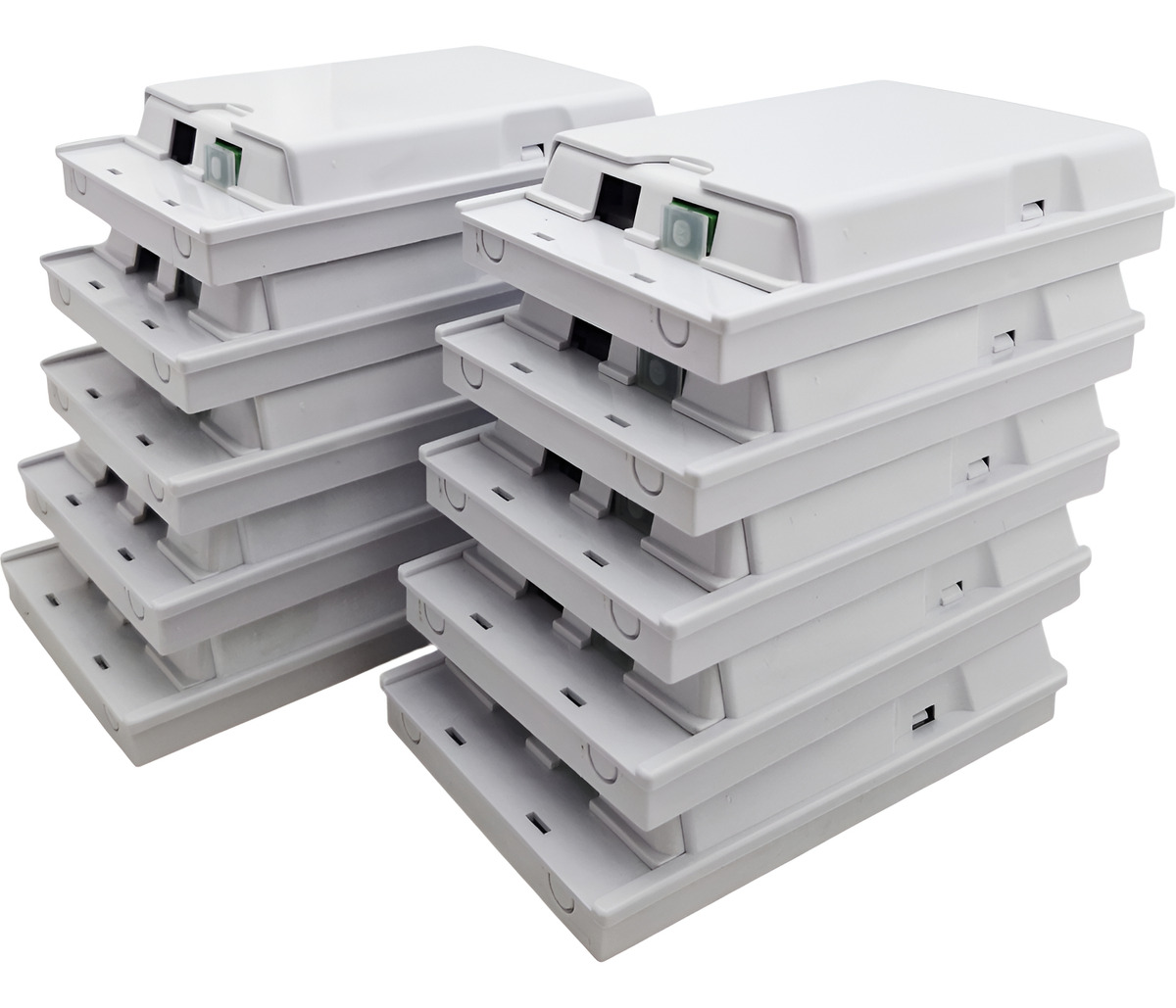 Roseta Fibra Óptica Ftth Acople Sc/apc Tapa Cobertora X10