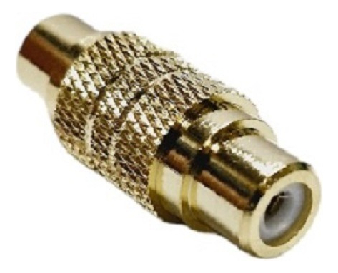 Conector Adaptador Union Rca Hembra - Hembra P/ Cable Rca - Imagen 4
