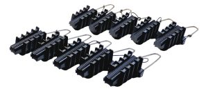 Morseto Pinza Retencion P/ Fibra Optica 5-16mm Cucurucho X10