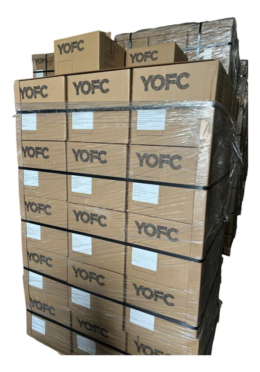 Fibra Optica Drop 1 Pelo C/ Tensor Acero 1km Yofc X10 Rollos