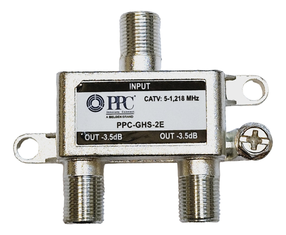 Derivador Splitter De Tv 1.2 Gb Ppc Ghs-2e Belden X10 Unids - Imagen 2