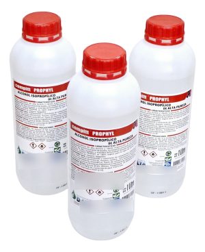 Alcohol Isopropilico Electronica Delta 99.9% P/ Fibra 1l X3u