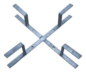 Cruz De Reserva 35 X 35cm Galvanizada Para Fibra Optica X5