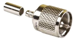 Conector Uhf Macho Rg-58 Amphenol 83-58scp-rfx Crimpear