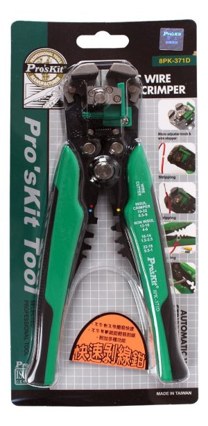 Pela Cable Y Aprieta Terminales Proskit 8pk-371d 0.26.0mm².