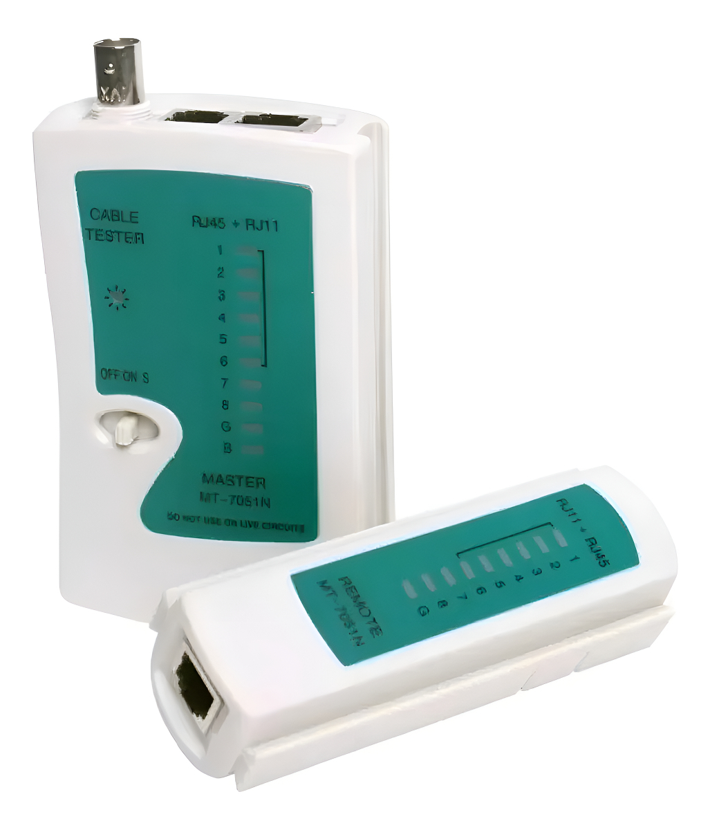 Tester Cable Red Rj11 Rj45 Bnc Proskit 7051n Probador Funda - Imagen 5