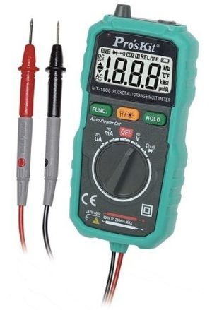Tester Digital Profesional Proskit Detector Voltaje Mt-1508