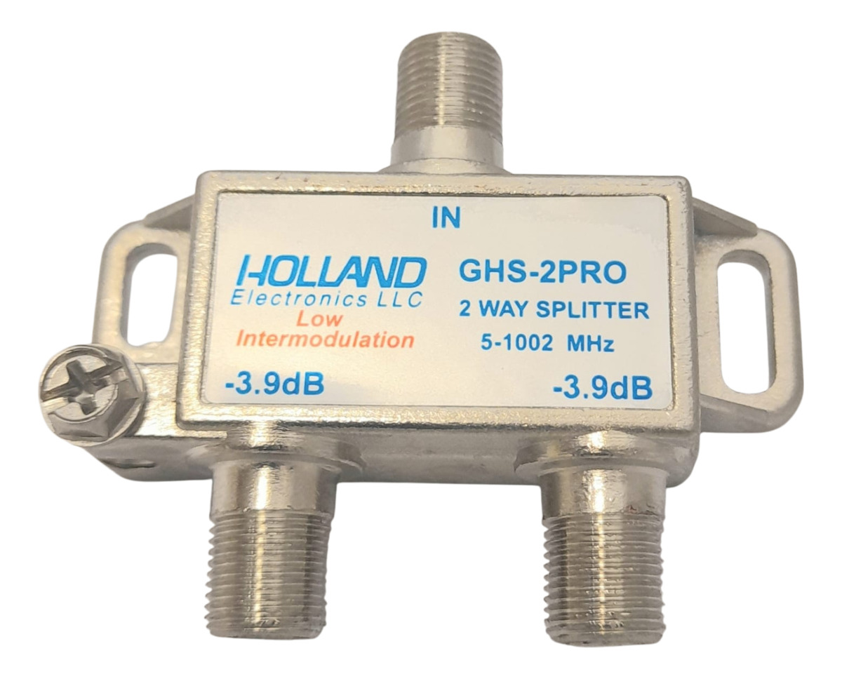 Derivador Splitter Digital Holland Ghs-2pro 1 Ghz Tv Hd Tda - Imagen 3