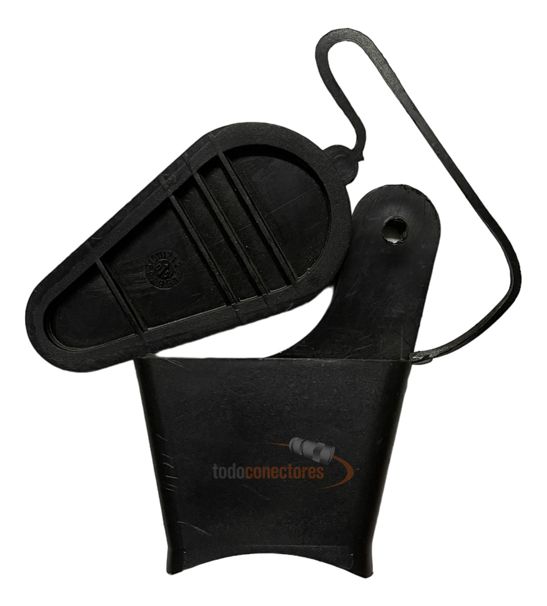 Mordaza Retencion Cartuchera Fibra Optica Adss Redonda X1000 - Imagen 4