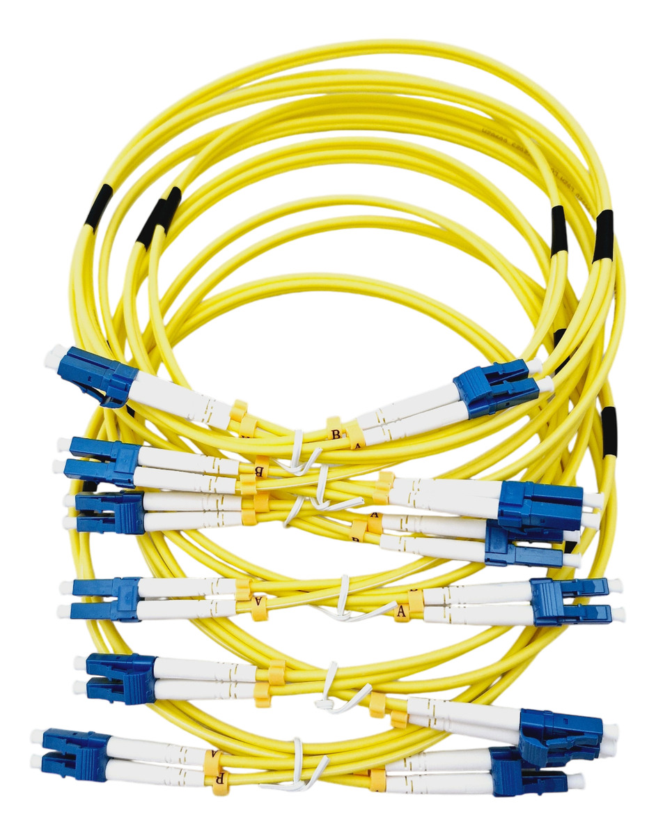 Patch Cord Fibra Optica Lc/pc A Lc/pc Duplex 2mts X6 Unids - Imagen 2