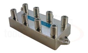 Derivador Splitter De Señal Holland Ghs-8 Tv Hd Tda Coaxil