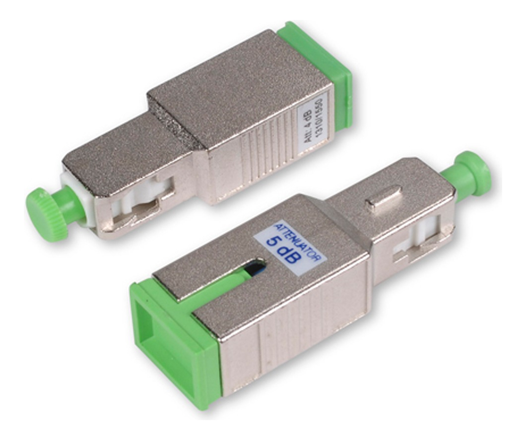Atenuador De Fibra Optica Sc/apc Monomodo Del 1 Al 12 Db - Imagen 2