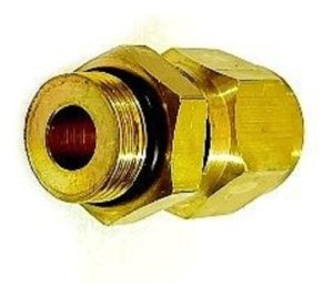 Conector F11 F-11 Dos Piezas Bronce P Coaxil Rg-11 X 10 Unid