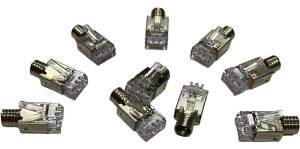 Ficha Plug Rj-45 Blindado Cat-6a Commscope X10u 6-2111984-3