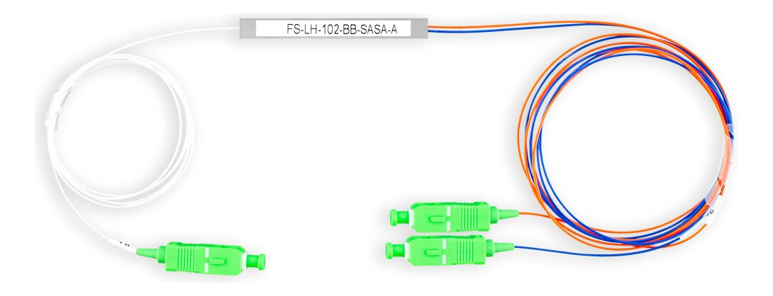 Derivador Splitter Fo Plc 1x2 15/85 Conectorizado Sc/apc - Imagen 2