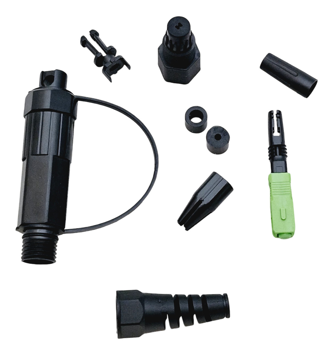 Conector Preconectorizado Media Rosca Huawei Mini Sc/apc - Imagen 3
