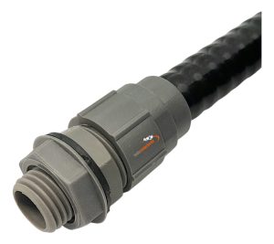 Conector Macho 7/8 Pulgada Recto C/ Rosca Caño Flexible X10u