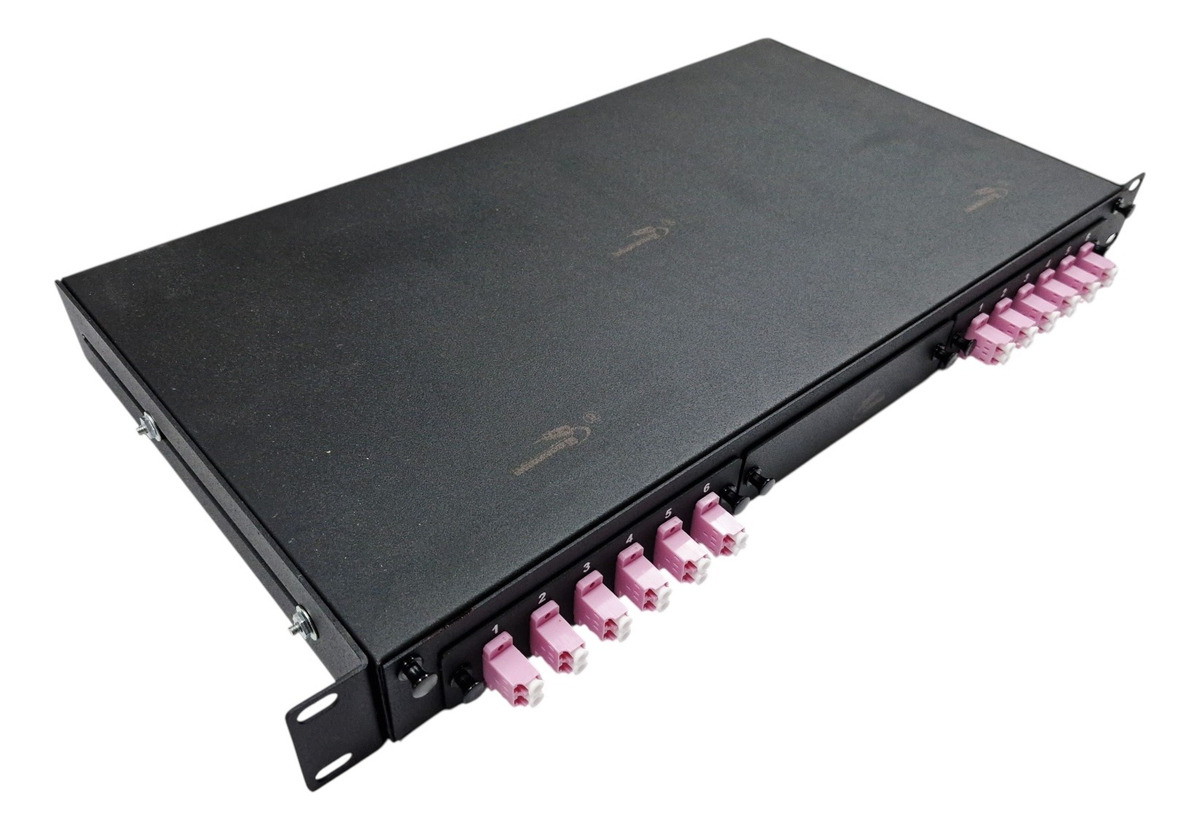Odf Pachera Multimodo Acoplador Pigtail Lc Om4 X24 Duplex - Imagen 6