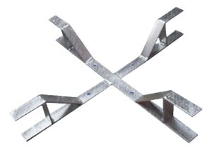 Cruz De Reserva 100 X 100cm Galvanizada Para Fibra Optica