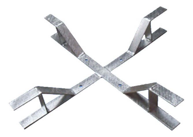 Cruz De Reserva 100 X 100cm Galvanizada Para Fibra Optica