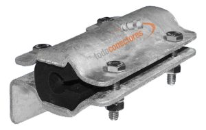 Morseto Suspension Para Fibra Optica Galvanizado X 5 Uds