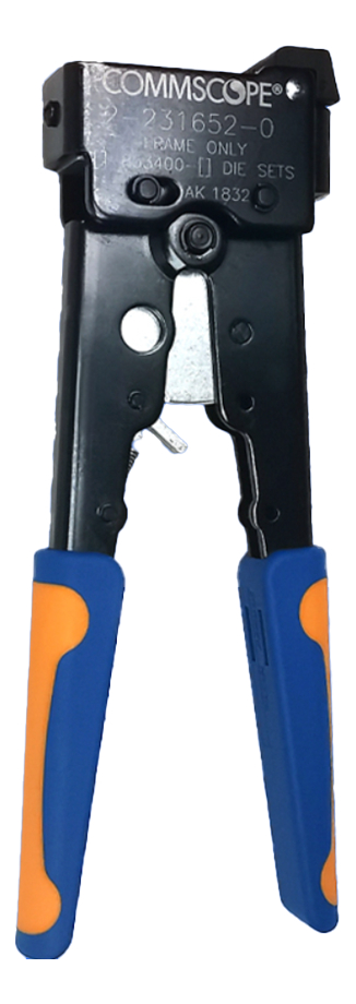 Pinza Herramienta De Crimpear Ficha Rj-45 Amp 3-231652-0 - Imagen 3