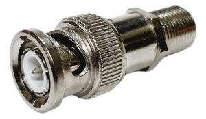 Adaptador Bnc Macho A F Hembra Cctv Conector Camara X10 Unid