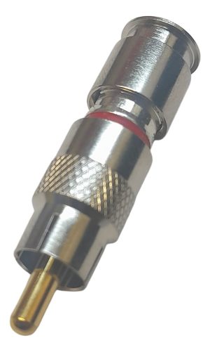 Conector De Compresion Rca-59 Holland Cctv Slc59-rca X10uni
