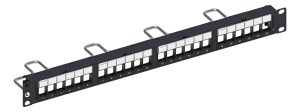 Patch Panel Recto + Jack Cat-6 Commscope 24u 760237040