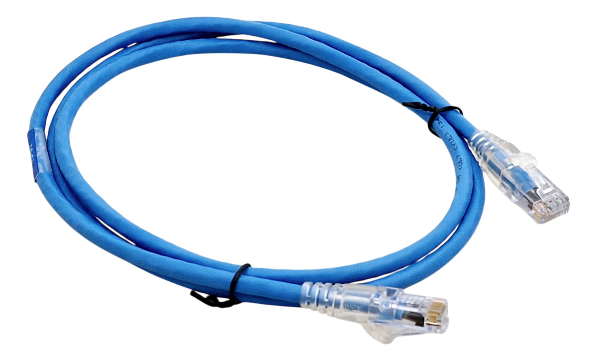 Patch Cord Cat 6 Amp Commscope Tyco Utp 0.60 Mts Red - Imagen 5