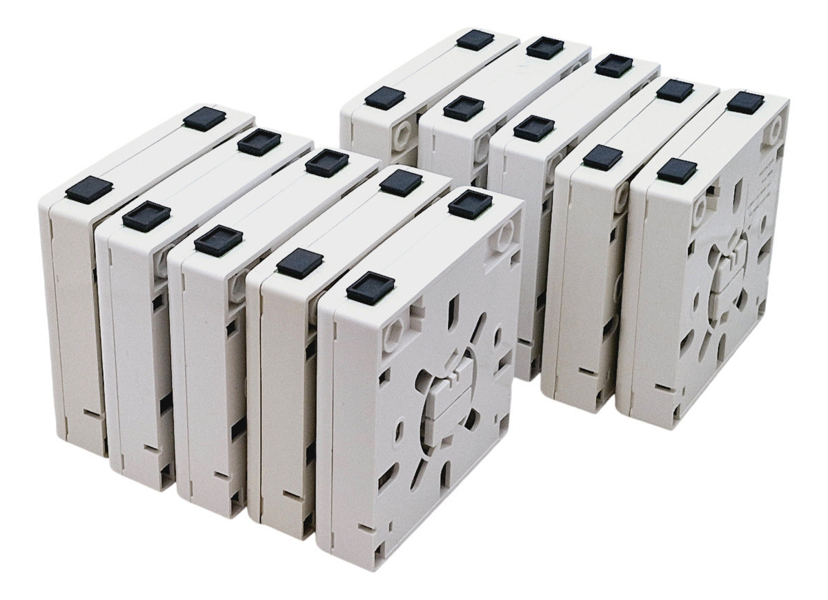 Roseta Fibra Optica Ftth Completa Acoplador Sc/apc X10 Unid