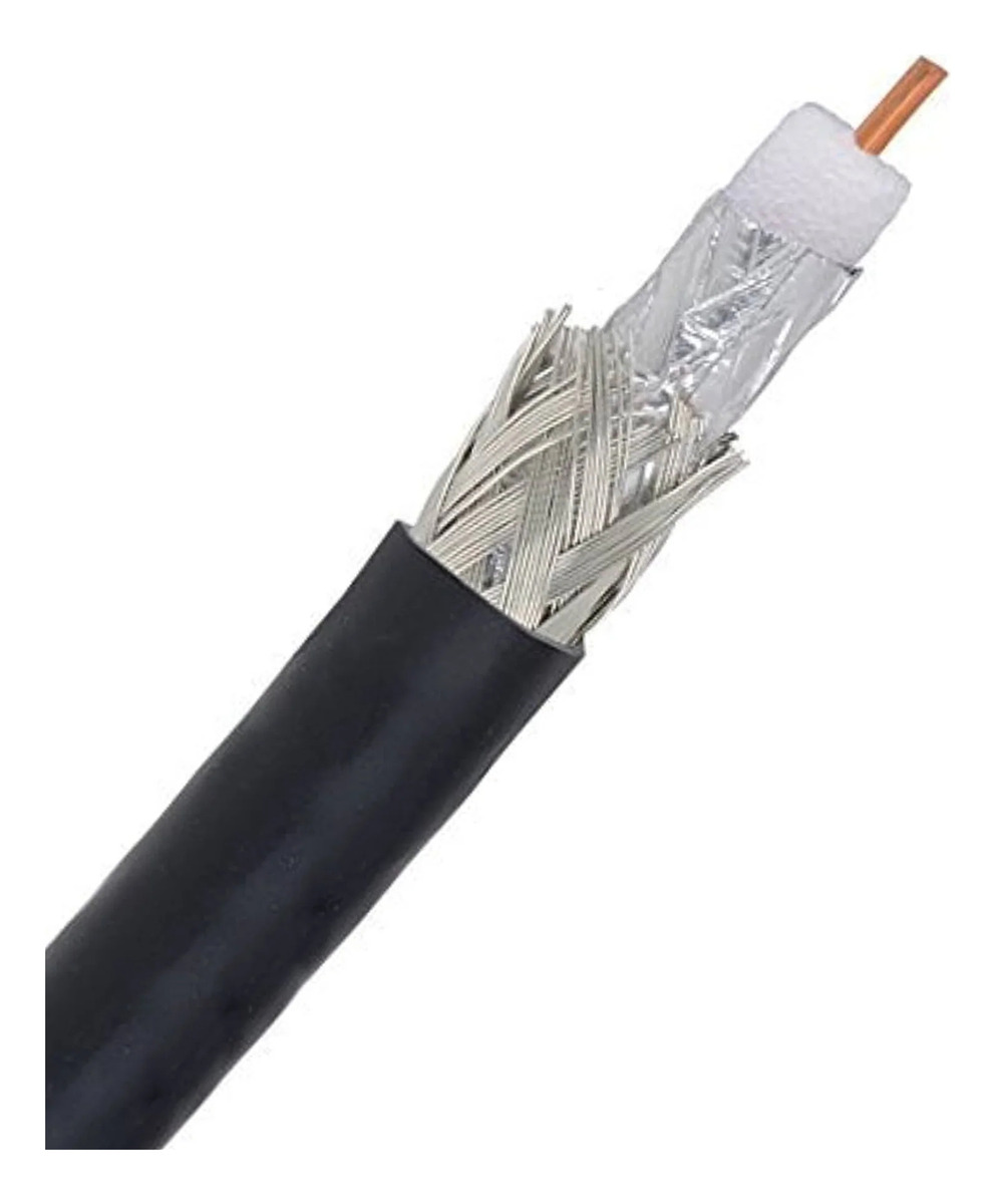 Cable Coaxil Rg 6 Trishield Importado Cabletech X 10mts - Imagen 3