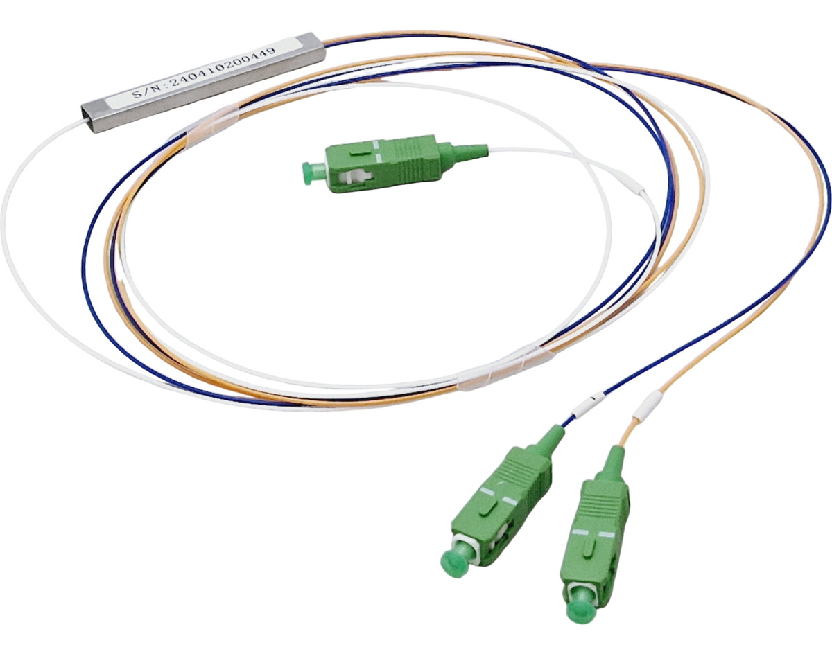 Derivador Splitter Fo Plc 1x2 Conectorizado Sc/apc X10 Uds - Imagen 3