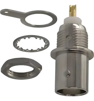 Conector Bnc Hembra Chasis Con Tuerca Amphenol 75 Ohms X10u