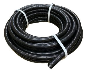 Caño Metálico Flexible Cubierto Polietileno 2 Pulgad X25 Mts
