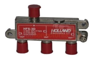 Derivador Splitter Señal P/ Antena Tda Hfs-3d Digit. 2.2ghz