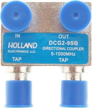 Derivador Splitter Coupler Dcg2 Holland Tv Hd Led Conector