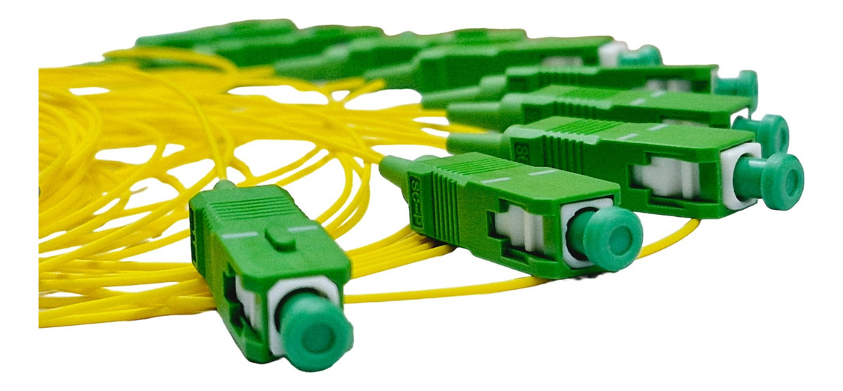 Pigtail Patchcord Fibra Óptica Sc/apc 0.9mm Simple 1m X12uni - Imagen 4