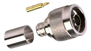 Conector N Macho Rg-8 / 213 Crimp Amphenol 50 Ohms X10u