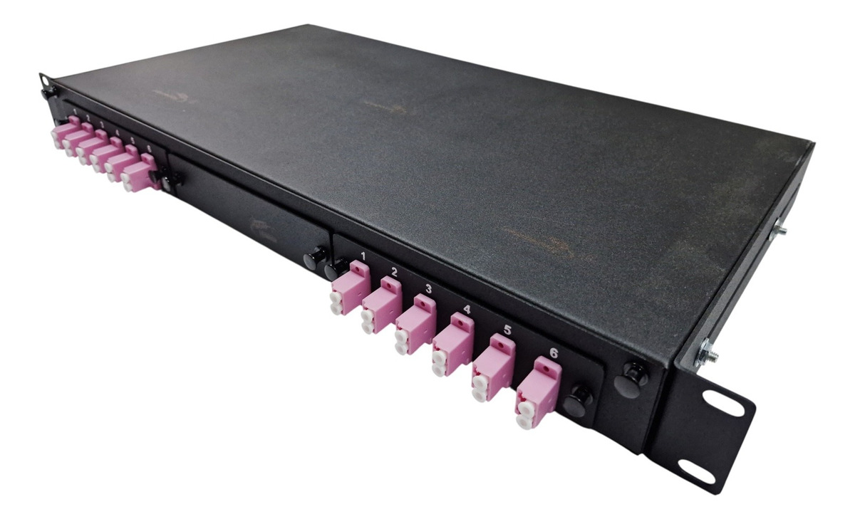Odf Pachera Multimodo Acoplador Pigtail Lc Om4 X24 Duplex - Imagen 8