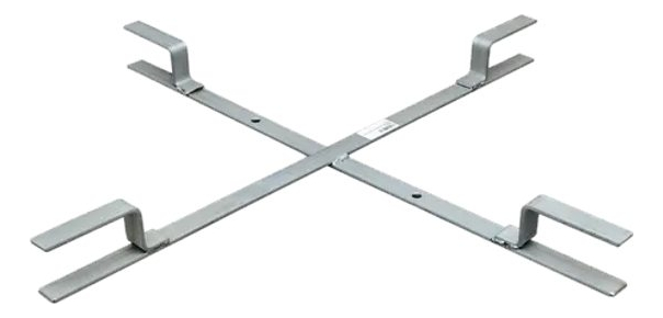 Cruz De Reserva 100 X 100cm Galvanizada Para Fibra Optica - Imagen 3