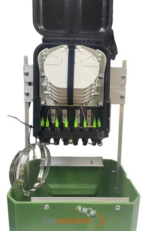 Pedestal Housing Odf Para Nap Cto Fibra Optica Subterraneo