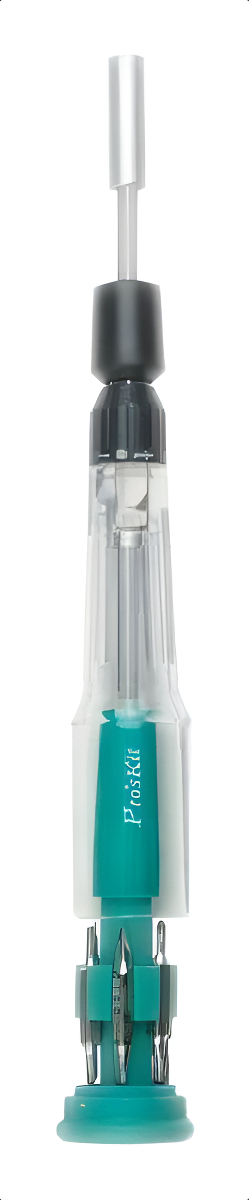 Destornillador Proskit Con Juego 12 Puntas Sd-9812 Ph000 T4