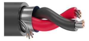 Cable Coaxil Audio Tension Video Belden 8451 1 Par 22 Awg